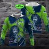 Personalized Seattle Seahawks NFL Custom 3D All Over Print Hoodie 1