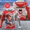Personalized St. George Illawarra Dragons Nrl Mascot Custom Name 3D All Over Print Hoodie Personalized St. George Illawarra Dragons NRL Mascot Custom Name 3D All Over Print Hoodie 1