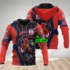 Personalized Sydney Roosters Hoodie With 3D Nrl Mascot All Over Print Show Your Team Spirit Personalized Sydney Roosters Hoodie with 3D NRL Mascot All Over Print Show Your Team Spirit 1