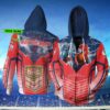 Personalized Sydney Roosters Hoodie with Custom 3D All Over Print Show Your Support for the NRL 1