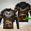 Personalized Wests Tigers 3D Hoodie NRL 3D Hoodie Jack Skellington Custom Name 3D All Over Printed Hoodie 1