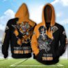 Personalized Wests Tigers 3D Hoodie NRL 3D Hoodie Mascot Skull Custom Name 3D All Over Printed Hoodie 1