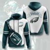 Philadelphia Eagles Custom Sport All Over Print Hoodie 3D 5 0