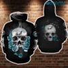 Philadelphia Eagles Hoodie 3D Skeleton Roses Black Unique Philadelphia Eagles Gift Philadelphia Eagles Hoodie 3D Skeleton Roses Black Unique Philadelphia Eagles Gift 0