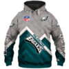 Philadelphia Eagles Hoodie 3D Zip Hoodie Pullover Size S-5Xl Philadelphia Eagles Hoodie 3D Zip Hoodie Pullover Size S5Xl 0