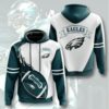 Philadelphia Eagles Hoodie Flame Balls Graphic Gift for Fans Philadelphia Eagles Hoodie Flame Balls Graphic Gift for Fans 0