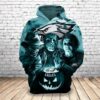 Philadelphia Eagles Hoodie Hoodie 3D Horror Night Halloween Pullover Nfl Philadelphia Eagles Hoodie Hoodie 3D Horror Night Halloween Pullover Nfl 0