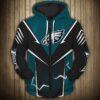 Philadelphia Eagles Hoodie Lightning Graphic Gifts for Fans Philadelphia Eagles Hoodie Lightning Graphic Gifts for Fans 0