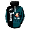 Philadelphia Eagles Mickey Limited 3D Hoodie Zip Hoodie, Nfl 3D All Over Print Hoodie Zip Hoodie Philadelphia Eagles Mickey Limited 3D Hoodie Zip Hoodie NFL 3D All Over Print Hoodie Zip Hoodie 1