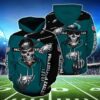 Philadelphia Eagles NFL 3D All Over Print Zip up Hoodie Option 1