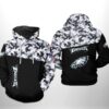 Philadelphia Eagles Nfl Camo Veteran Team 3D All Over Print Zip Up Hoodie Option Philadelphia Eagles NFL Camo Veteran Team 3D All Over Print Zip up Hoodie Option 1