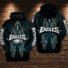 Philadelphia Eagles NFL Football 3D Hoodie for Men and Women All over Print Hoodie 1