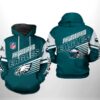Philadelphia Eagles Nfl Team 3D All Over Print Zip Up Hoodie Option Philadelphia Eagles NFL Team 3D All Over Print Zip up Hoodie Option 1