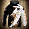 Philadelphia Flyers Hoodie 3D Thunder Design Pullover Nhl Philadelphia Flyers Hoodie 3D Thunder Design Pullover Nhl 0