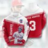 Philadelphia Phillies Custom Sport All Over Print Hoodie 3D 5 0