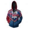 Philadelphia Phillies Nfl 3D All Over Print Zip Up Hoodie Option Philadelphia Phillies NFL 3D All Over Print Zip up Hoodie Option 1