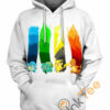 Pikachu Charmander Bulbasaur Hoodie 3D 0