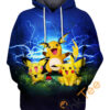 Pikachu Transformation Hoodie 3D 0