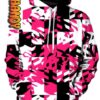 Pink Digital Unisex 3D Hoodie 0