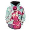 Pink Power Ranger Power Ranger Hoodie 3D 0