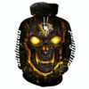 Pittsburgh Penguins Halloween Hoodie 3D Skulls Pullover Nhl Pittsburgh Penguins Halloween Hoodie 3D Skulls Pullover Nhl 0