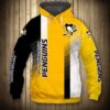 Pittsburgh Penguins Hoodie 3D Cute Design Pullover Nhl 0