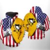 Pittsburgh Penguins Nhl Us Flag 3D All Over Print Zip Up Hoodie Option Pittsburgh Penguins NHL US FLag 3D All Over Print Zip up Hoodie Option 1