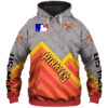 Pittsburgh Pirates Hoodie 3D Baseball Zip Hoodie for Fans 0