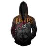 Pittsburgh Pirates NFL Football Big Logo Pirates Men And Women 3D All Over Print Zip up Hoodie Option 1