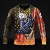 Pittsburgh Steelers American Flag V2 3D Hoodie Zip Hoodie, Nfl 3D All Over Print Hoodie Zip Hoodie Pittsburgh Steelers American Flag V2 3D Hoodie Zip Hoodie NFL 3D All Over Print Hoodie Zip Hoodie 1