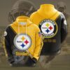 Pittsburgh Steelers Custom Sport All Over Print Hoodie 3D 14 0
