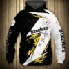 Pittsburgh Steelers Hoodie Cute Zip Hoodie Gift for Game Day 0