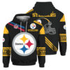 Pittsburgh Steelers Hoodie Cute Zip Hoodie Gifts for Fans 0