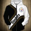 Pittsburgh Steelers Hoodie Cute Zip Hoodie New Design 0