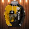 Pittsburgh Steelers Hoodie Ultra Death Graphic Gift for Halloween 0