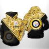 Pittsburgh Steelers Nfl Camo Team 3D All Over Print Zip Up Hoodie Option Pittsburgh Steelers NFL Camo Team 3D All Over Print Zip up Hoodie Option 1