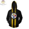 Pittsburgh Steelers Nfl Classic 3D Printed Pull Over Zip Up Hoodie Pittsburgh Steelers NFL Classic 3D Printed Pull Over Zip Up Hoodie 1