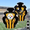 Pittsburgh Steelers Nfl Fan 3D All Over Printed Hoodie, Zip Up Hoodie Pittsburgh Steelers NFL Fan 3D All Over Printed Hoodie Zip Up Hoodie 1