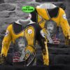 Pittsburgh Steelers Personalized Custom 3D Hoodie Zip Hoodie NFL 3D All Over Print Hoodie Zip Hoodie 1