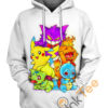 Pokemon Emotions Hoodie 3D Pokemon Emotions Hoodie 3D 0