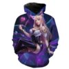 Popstar Ahri League Of Legends Hoodie 3D 0