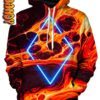 Portal Home Orange Unisex 3D Hoodie 0