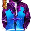Possessed Astronaut 3D Hoodie 0
