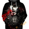 Predator Bust Hoodie 3D 0