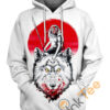 Princess Mononoke Hoodie 3D 0