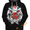 Princess Mononoke Sport All Over Print Hoodie 3D Princess Mononoke Sport All Over Print Hoodie 3D 0