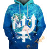 Princess Sailor Neptune Hoodie 3D 0