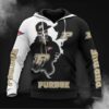 Purdue Boilermakers Hoodie 3D Zip Hoodie Long Sleeve Zip Hoodie for Fan Purdue Boilermakers Hoodie 3D Zip Hoodie Long Sleeve Zip Hoodie for Fan 0