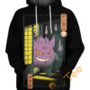 Purple Ghost Ukiyo E Hoodie 3D 0