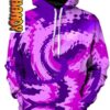 Purple Haze Unisex 3D Hoodie 0